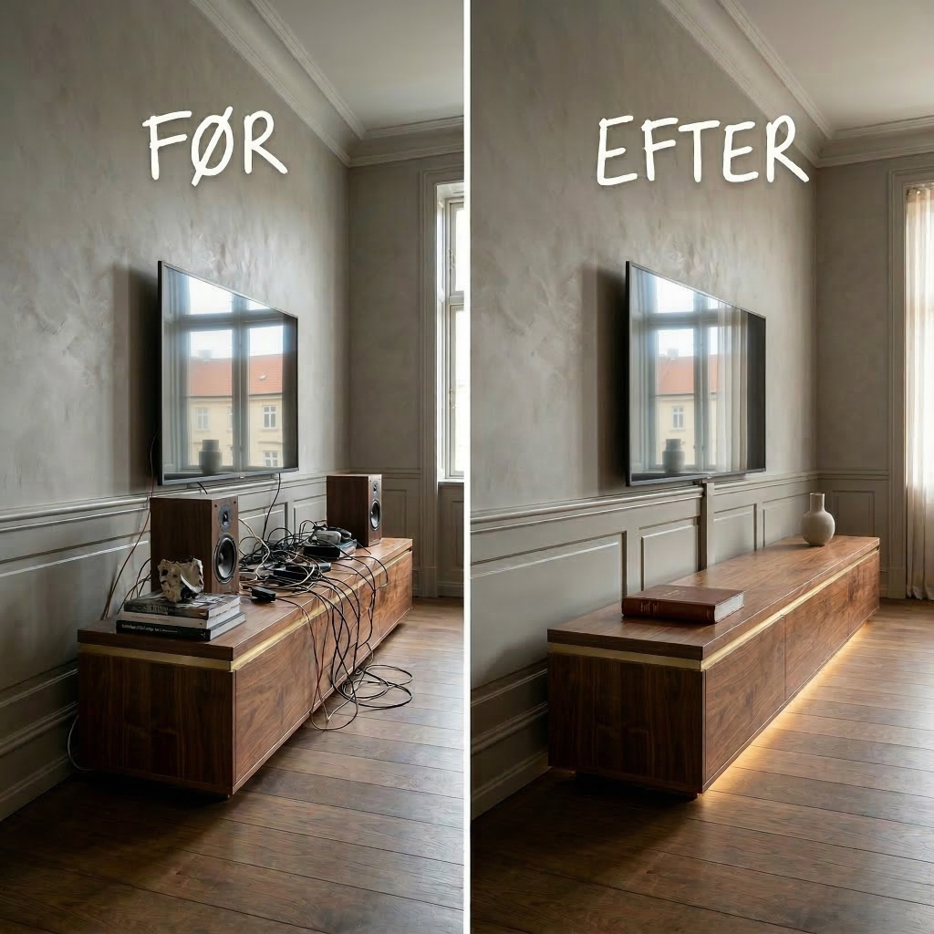 Skjul ledninger elektriker Frederiksber